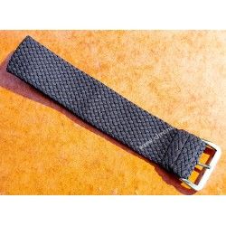 Vintage 70's Nato 22mm Watch strap Braided perlon White color wristwatches Breitling,Panerai,Rolex