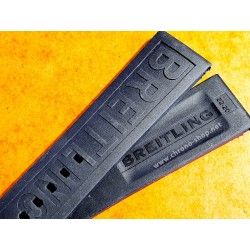 Breitling New 2013 Issue Black Watch Rubber Diver Pro III 3 Aerospace, Chronoliner Hershey Strap 22mm OEM