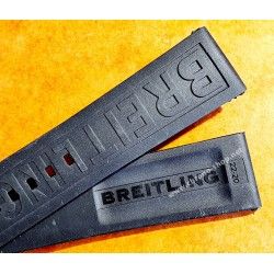 Breitling New 2013 Issue Black Watch Rubber Diver Pro III 3 Aerospace, Chronoliner Hershey Strap 22mm OEM