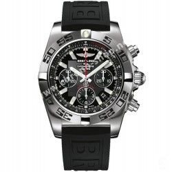 Breitling New 2013 Issue Black Watch Rubber Diver Pro III 3 Aerospace,Chronoliner Hershey Strap 22-20mm OEM