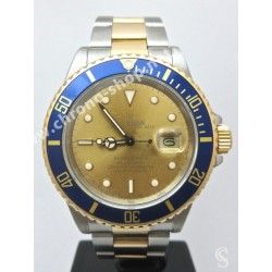 Rolex Rare 1 x Aiguille heure Or jaune Montres Submariner Date 16808,16803,16613,16618 Luminova