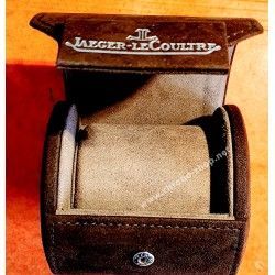 JAEGER LECOULTRE AUTHENTIQUE ECRIN, ETUI,BOITE MONTRES DE VOYAGE CUIR