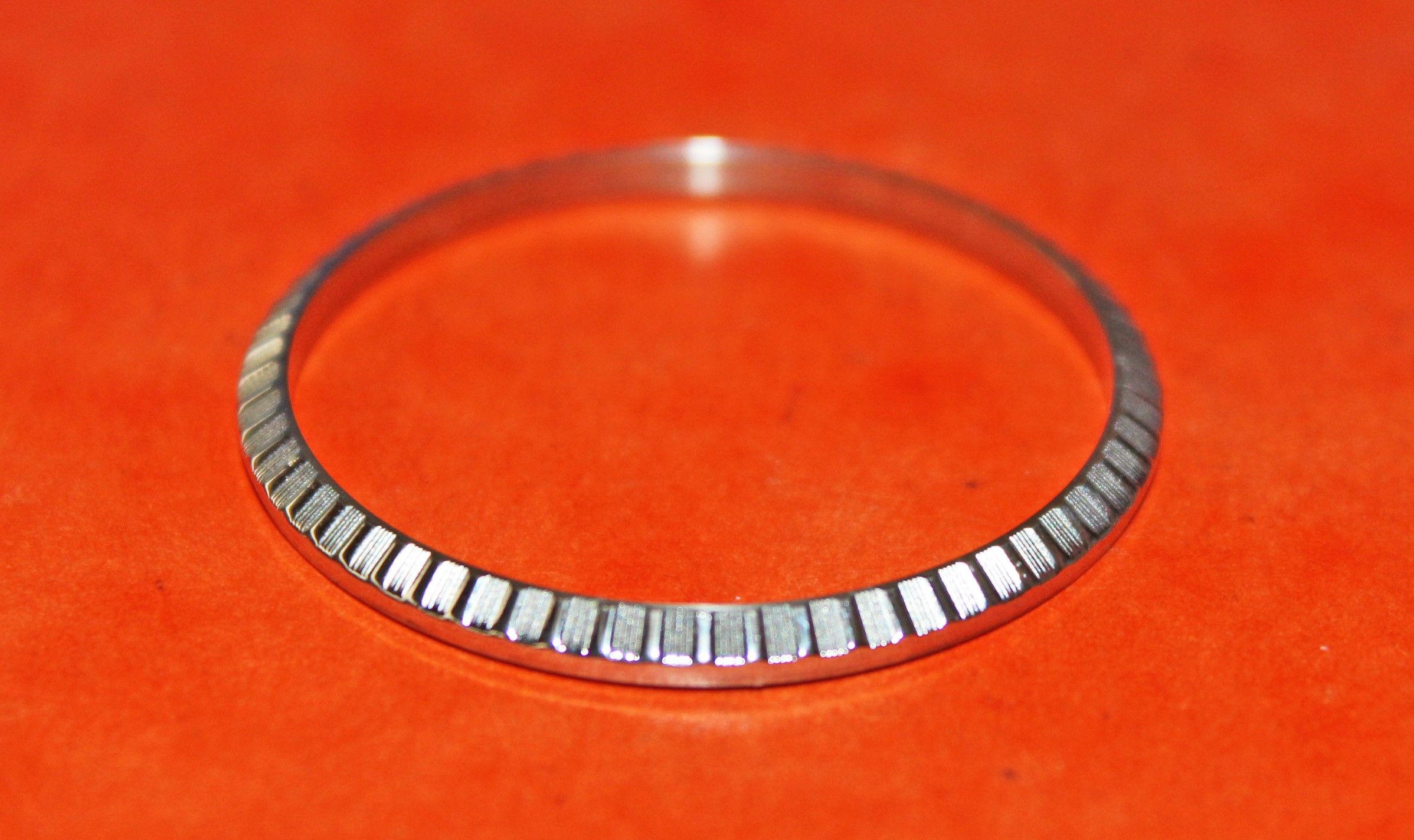 GENUINE MENS ROLEX DATEJUST 16220 ENGINE TURNED BEZEL FLUTED Stainless