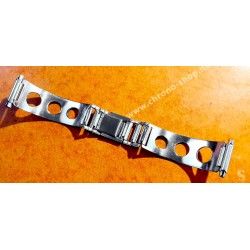 Bracelet Ancien 70's Acier Montres Vintages 22mm, 20mm Rally Navitimer Serge Gainsbourg