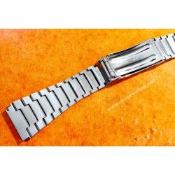 Bracelet articulé acier bipoli vintage 20mm montres anciennes Tissot,Omega,Enicar,poljot,Seiko,Yema,Iwc,Patek Philippe nautilus