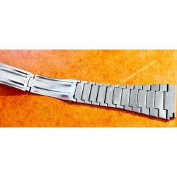 Vintage 70's Stainless Steel watch bracelet strap 20mm Tissot,omega,Enicar,poljot,Seiko,yema,iwc