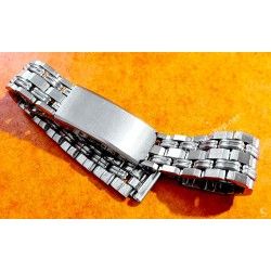 Vintage 70's Watch Lady bracelet Perforated racing, rally style 12mm for sale