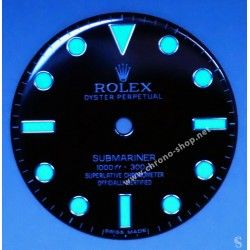 Rolex cadran occasion montre Rolex Submariner CHROMALIGHT ref 114060 Cal 3130.