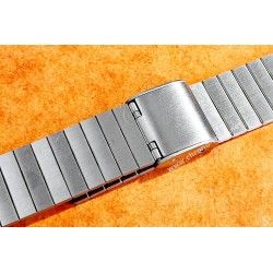 Vintage 70's Stainless Steel watch bracelet strap 22mm Omega,Enicar,Seiko,yema,iwc,patek philippe nautilus