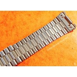 Vintage 70's Stainless Steel watch bracelet strap 22mm Omega,Enicar,Seiko,yema,iwc,patek philippe nautilus