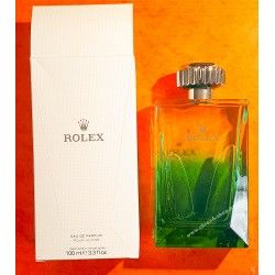 Rolex Original & Rare Bouteille Couronne Rolex Acier Eau De Parfum Pour Homme 100ml Neuf