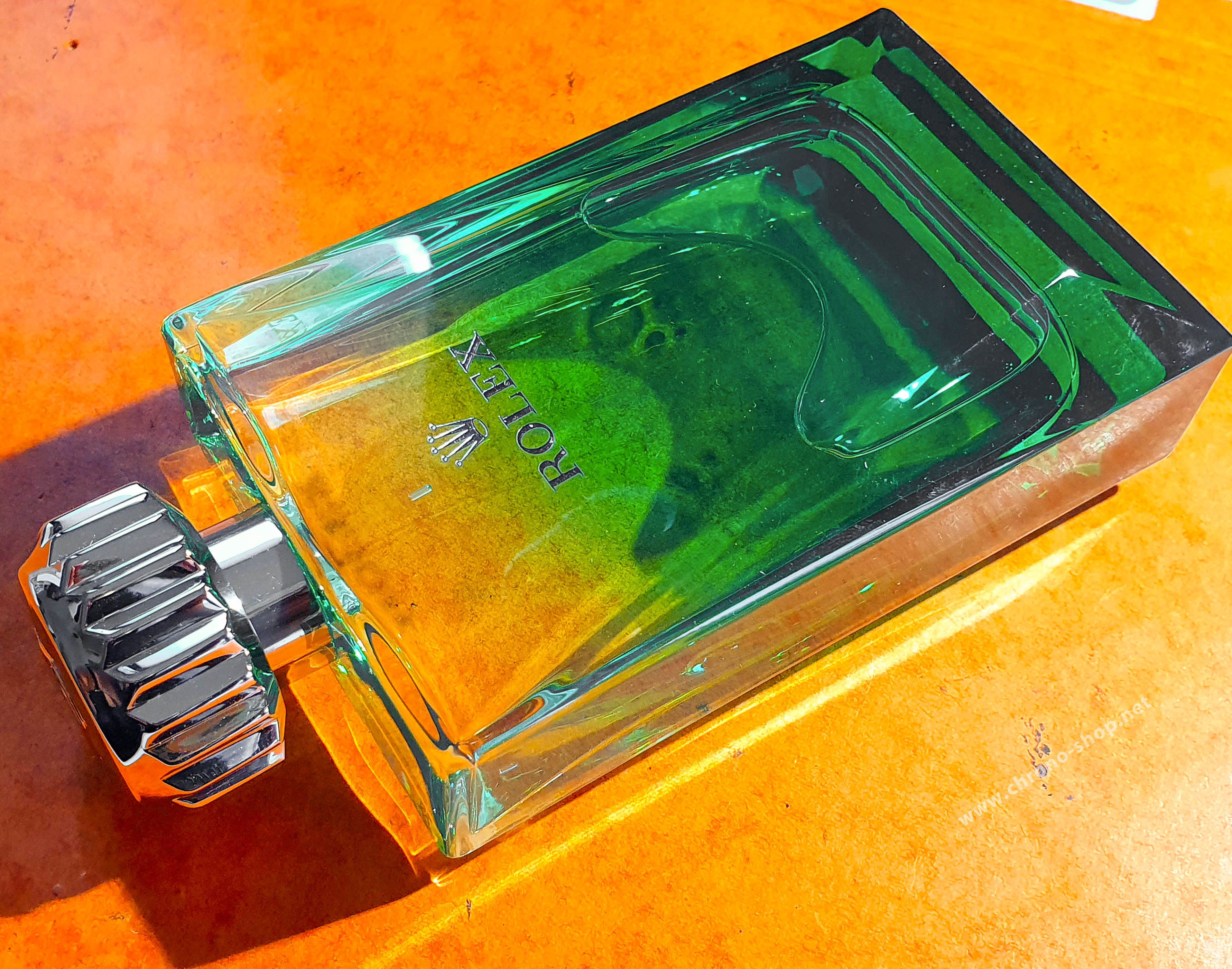 Rolex Rare Collector Original Eau De Parfum Green spray bottle perfume ...