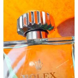 Rolex Original & Rare Bouteille Couronne Rolex Acier Eau De Parfum Pour Homme 100ml Neuf