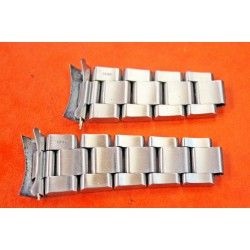 2 x 93150 / 501B -20mm- Rolex Oyster bracelet bands parts from Submariner 5512, 5513, 1680, 14060, 16800, 16800, 9 links