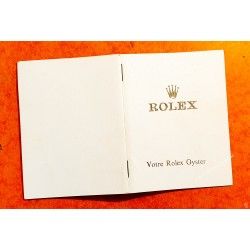 Rolex brochure Vintage 1973 VOTRE ROLEX OYSTER french Booklet 5512, 5513, 1675, 1680, 1019, 6263