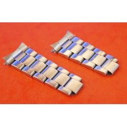 2 x 93150 / 501B -20mm- Rolex Oyster bracelet bands parts from Submariner 5512, 5513, 1680, 14060, 16800, 16800, 9 links