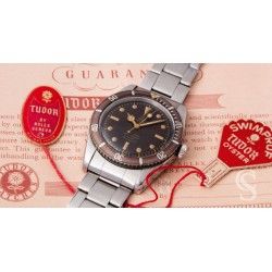 Tudor 1958 Watch Vintage & Rare Document Garantie Papier vierge Montres Submariner 7924
