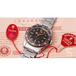 Tudor Watch Vintage & Rare Document 1958 Garantie Papier vierge Montres Submariner 7924