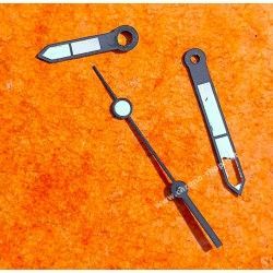Omega, IWC, Breitling Horology Watch parts 2 x black hands swords luminova for sale