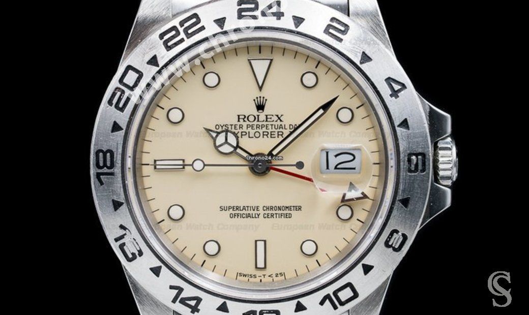 rolex explorer ii cream dial