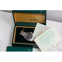 Rolex Vintage 1966 Garantie Vierge papier document ref RP 1233.V.66-60 M HAEFELI & Co Montres GMT, Submariner,Daytona,Explorer