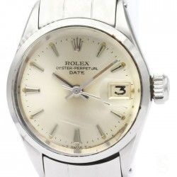 Rolex rare vintage discontinued 60's Steel Bezel 24mm Oyster Perpetual ref 6718