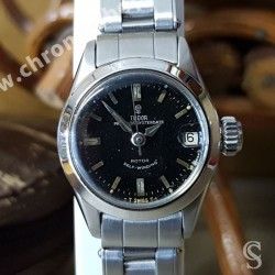 Tudor rare vintage discontinued 60's Steel Bezel 24mm Princess Oysterdate Ref. 7582