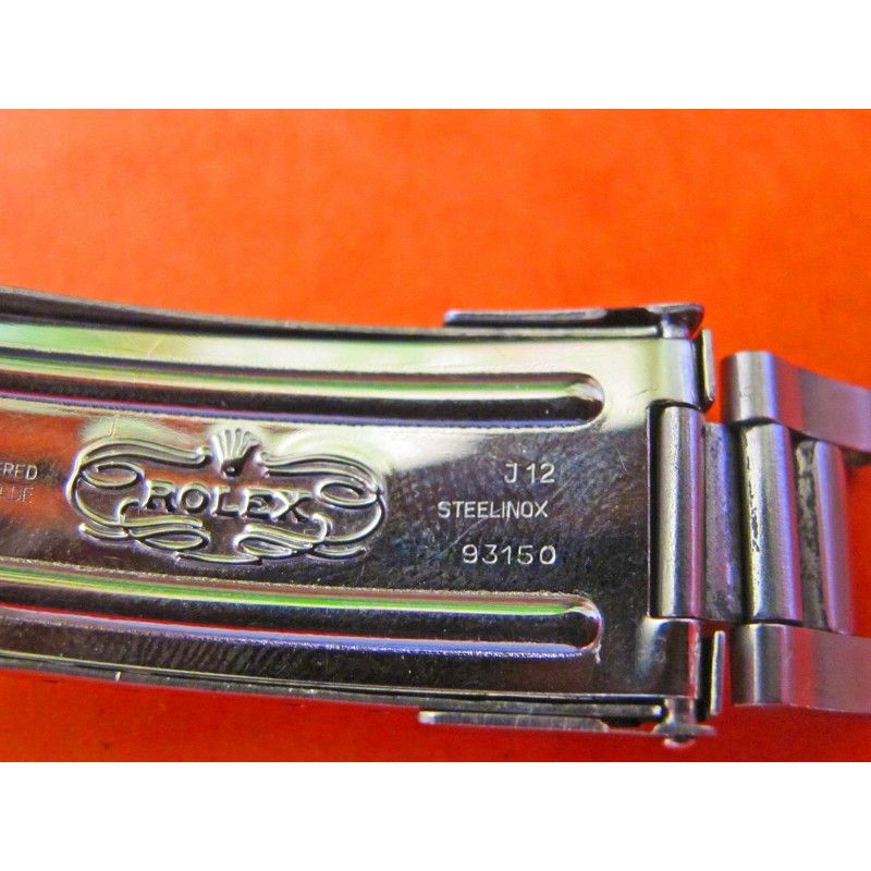 ROLEX CLASP 93150 SSTEELJ12 -1985