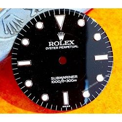 Rolex Rare pièce détachée Cadran Luminova SWISS montres de plongées Submariner sans date 14060,14060M cal 3000