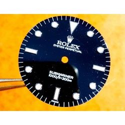 Rolex Rare pièce détachée Cadran Luminova SWISS montres de plongées Submariner sans date 14060,14060M cal 3000