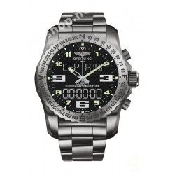 Breitling Large Titanium 20mm Pro III Watch Link B50, B55, Emergency II