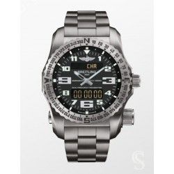 Breitling Large Titanium 20mm Pro III Watch Link B50, B55, Emergency II