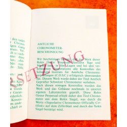 Vintage 80-90s Collector Rolex Green oyster Translation booklet watches 16800, 16660, 16550, 16750 ref 565.00.300.6.96