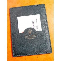 Exclusive & Collectible Rolex Fir Green Card Holder paper documents watches guarantee, 11.5x 8cm, ref 30.01.05