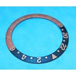 Collectible Fat Front Rolex GMT Master 1675 16750 Pepsi Blue & Red Faded Bezel Watch Insert Part