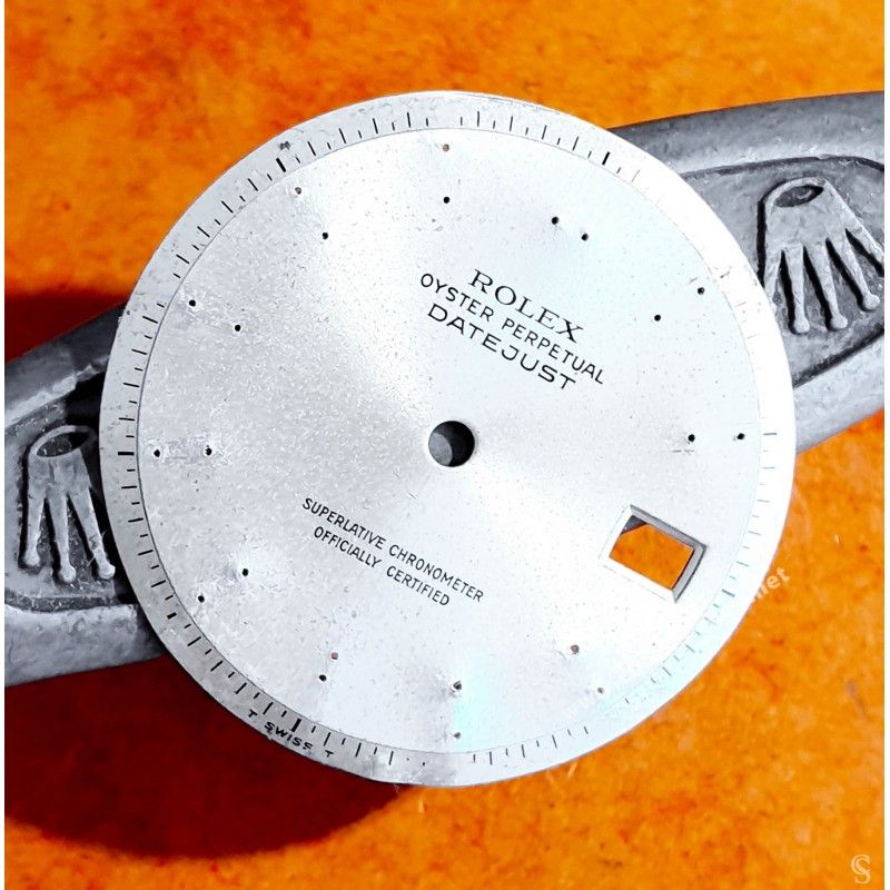 Rolex Pre-owned DateJust watch pie pan "WIDE BOY" Beige Dial 1600, 1601, 1603 Ø28mm Cal 1570