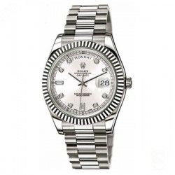 Rolex Accessoire horlogerie, authentique jeu aiguilles luminova 410-218239 or blanc Day Date II 218239