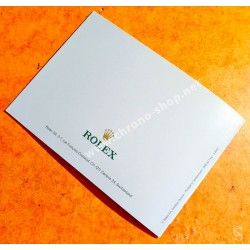 Rolex Genuine 2002 discontinued Watch Booklet advertising GMT MASTER II 16710,16713,16718