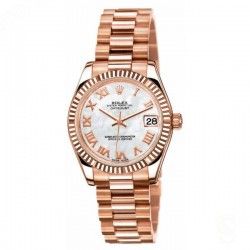 ROLEX OEM LADIES DATEJUST PRESIDENT 31mm 178275/2 CAL.2235 ROSE GOLD LUMINOVA HANDSET EVEROSE