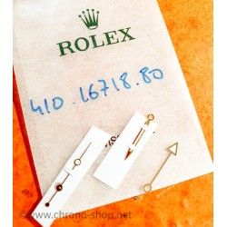 Rolex Fourniture pièce détachée montres Aiguilles luminova Or jaune GMT 24H GMT MASTER 16753,16758,16718,16713 Cal 3075,3185