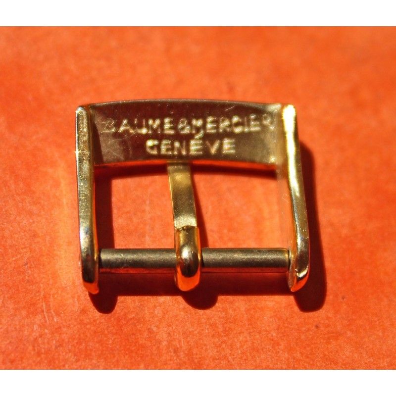 Vintage 16mm Gold Filled BAUME & MERCIER Buckle 16mm Between Lugs Antique Gold Filled Rolex Watch Buckle 
