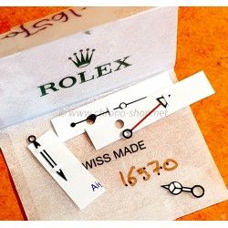 Rolex 16570, 16550 Explorer II handset Genuine Luminova White Watch dial Cal.3185 Auto