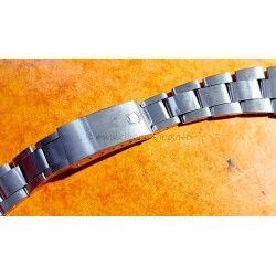 ROLEX 1971 VINTAGE BRACELET MONTRES ACIER PLIE REF 7835-19mm ENDLINKS 257, 557