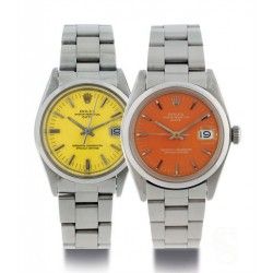 Rolex Oyster Perpetual Jeu Aiguilles Or blanc LUMINOVA montres 1500, 1500, 1503,  1508 Cal 1570,1530