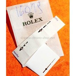 Rolex Rare Jeu aiguilles Or blanc Luminova Montres Oyster Datejust 16019 Cal 3035, 3135