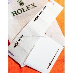 Rolex Rare Jeu aiguilles Or blanc Luminova Montres Oyster Datejust 16019 Cal 3035, 3135