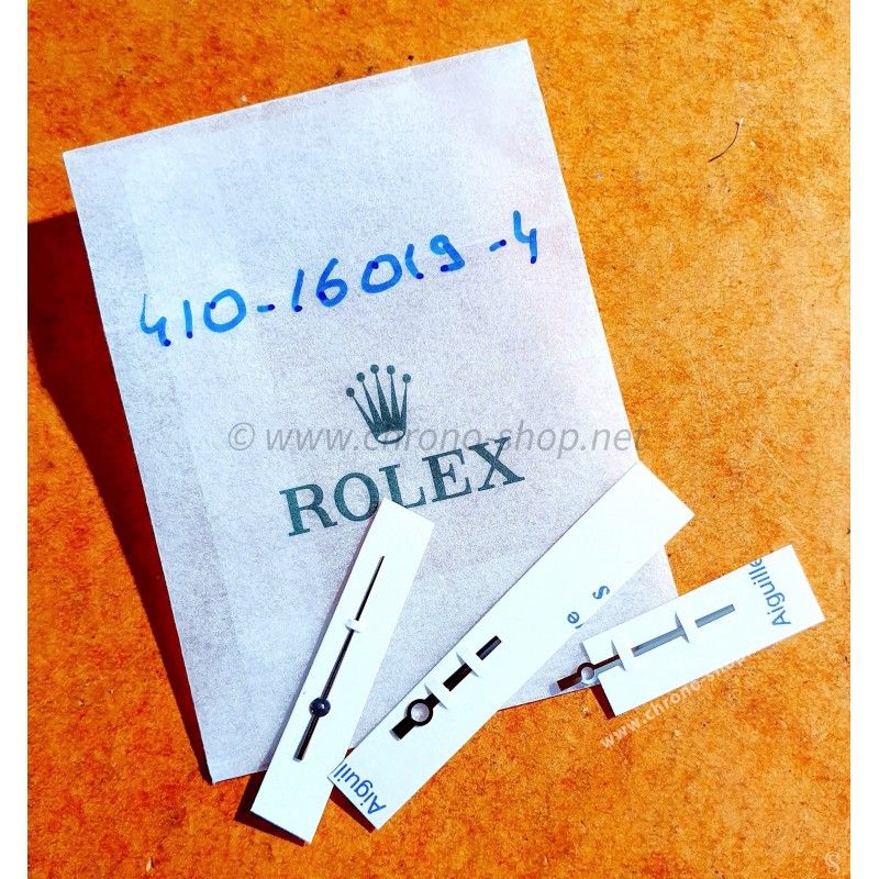 Rolex Jeu aiguilles Or blanc BÂTONS Montres Oyster DateJust 16019, 16230, 16200, 116209 Cal 3035, 3135