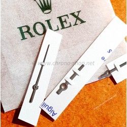 Rolex Jeu aiguilles Or blanc BÂTONS Montres Oyster DateJust 16019, 16230, 16200, 116209 Cal 3035, 3135