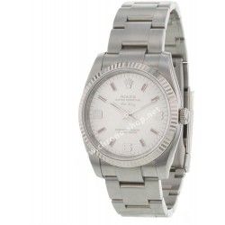 Rolex Oyster Perpetual AIR-KING Jeu Aiguilles Or blanc Luminova Ref montres 114200, 114210, 114234