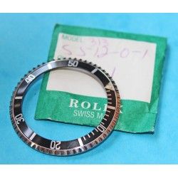 ★★ Vintage N.O.S Rolex 5512 Submariner Bezel + black fat front  Insert 5512,5513,1680,7928,7021,7016,9411 tritium dot ★★